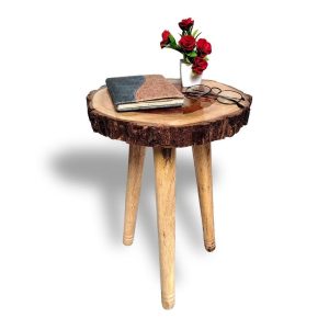 Premium Solid Guri Wood Table [ KT-14 ]