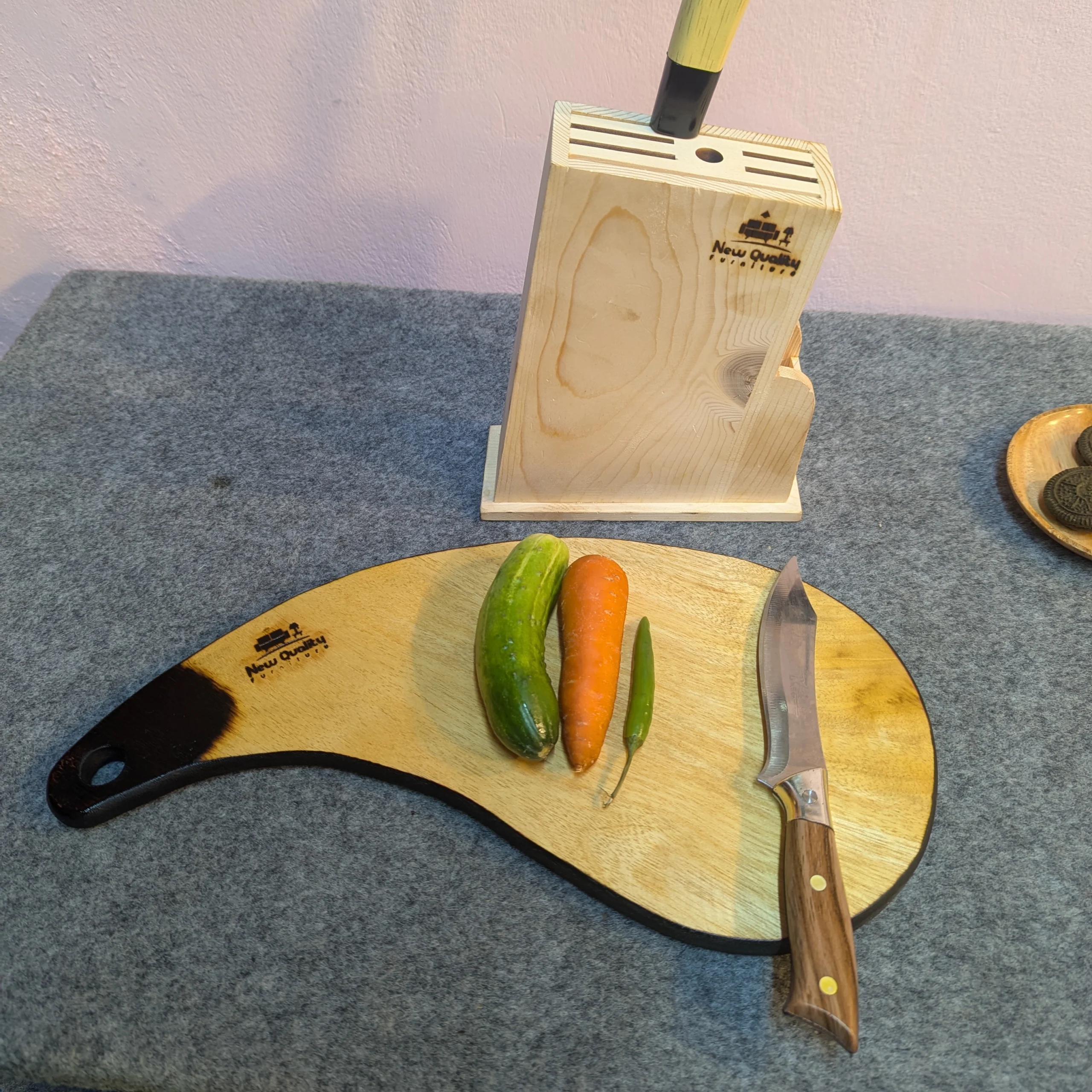 Chop & Serve Tray-15"X8"X1"