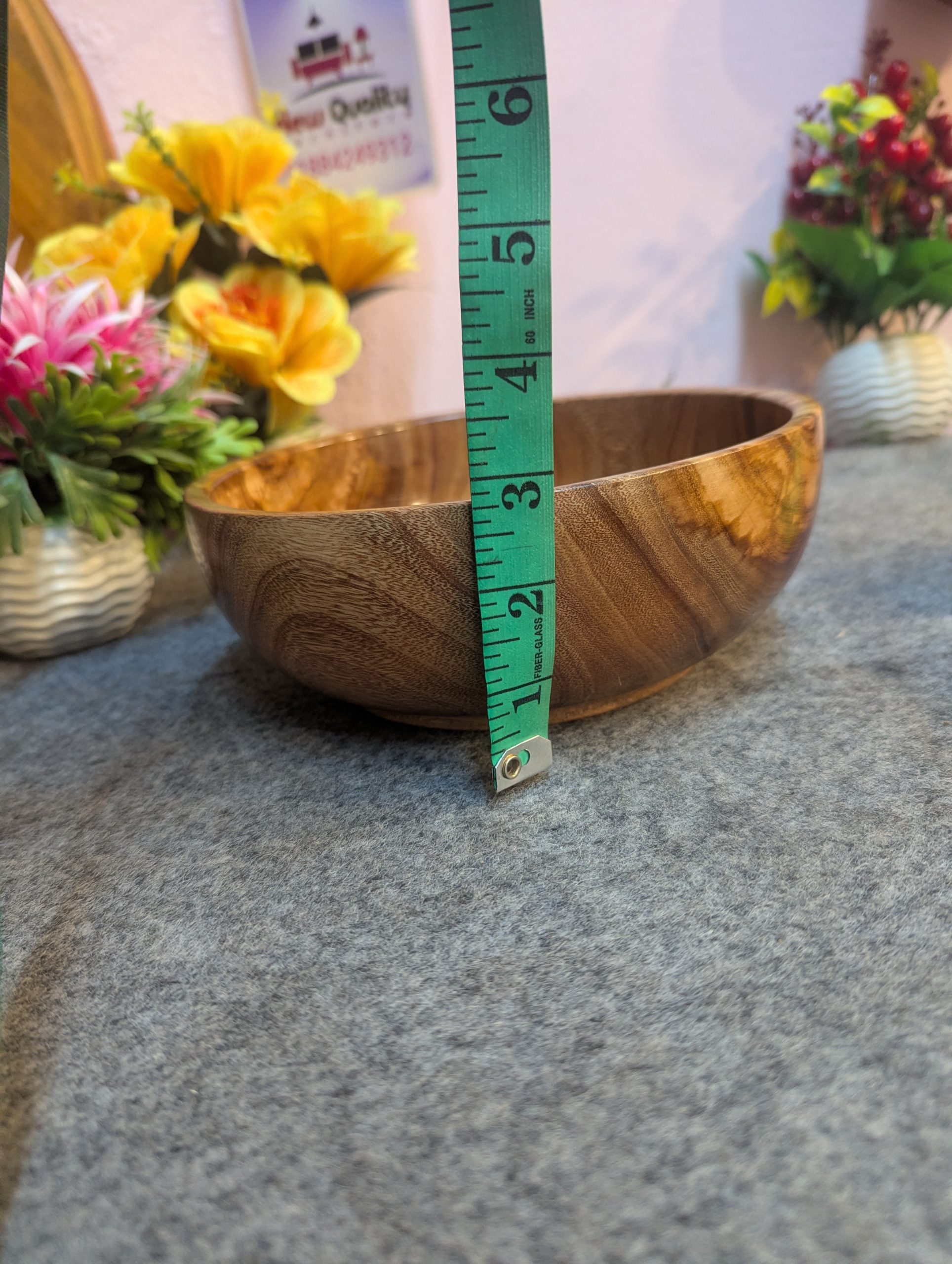 Natural Solid Wood Bati  [ BA-03 ]