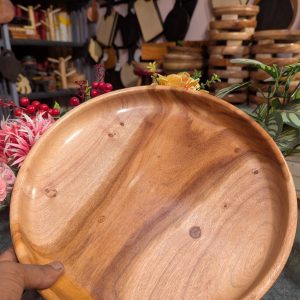 প্লেট ১২”/ Wood Dining Plate [PE-12]