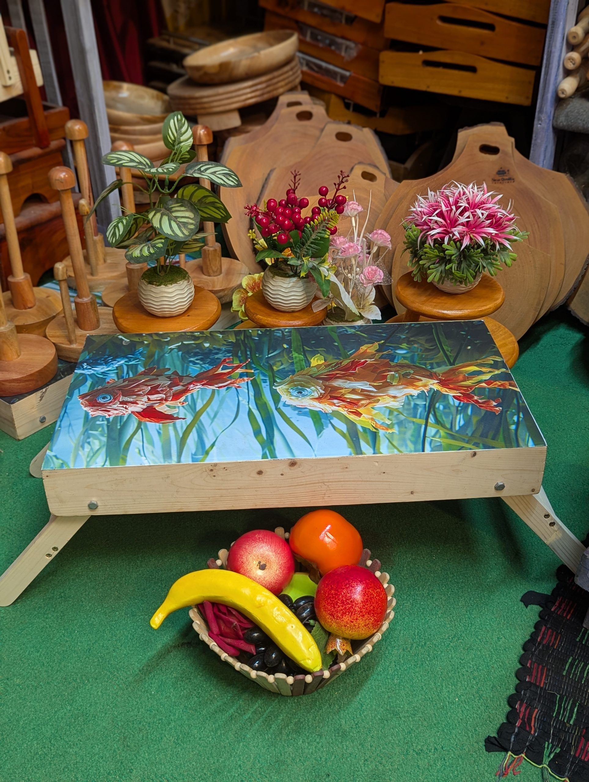 ল্যাপটপ টেবিল কেরোসিন কাঠের/ Laptop Table  [TB-2]