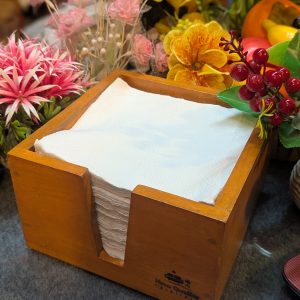 টেবিল টিসু স্কয়ার ডিজাইন / Wooden Tissue Holder [ RB-10]